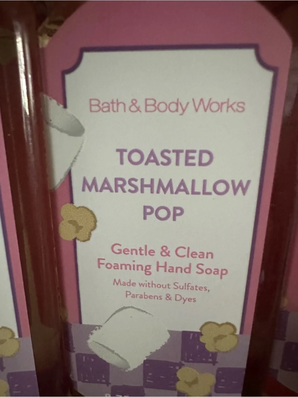 NEW BBW (3) PC TOASTED MARSHMALLOW POP HANDSOAPS
